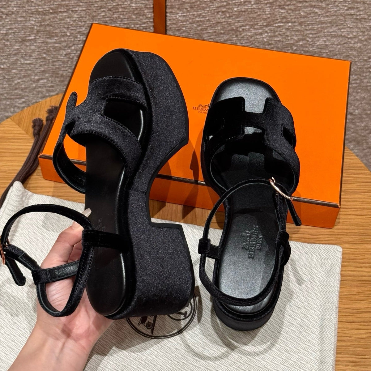 Shoes- Herm Jam 30 Sandals Premium Designer Casual Shoes