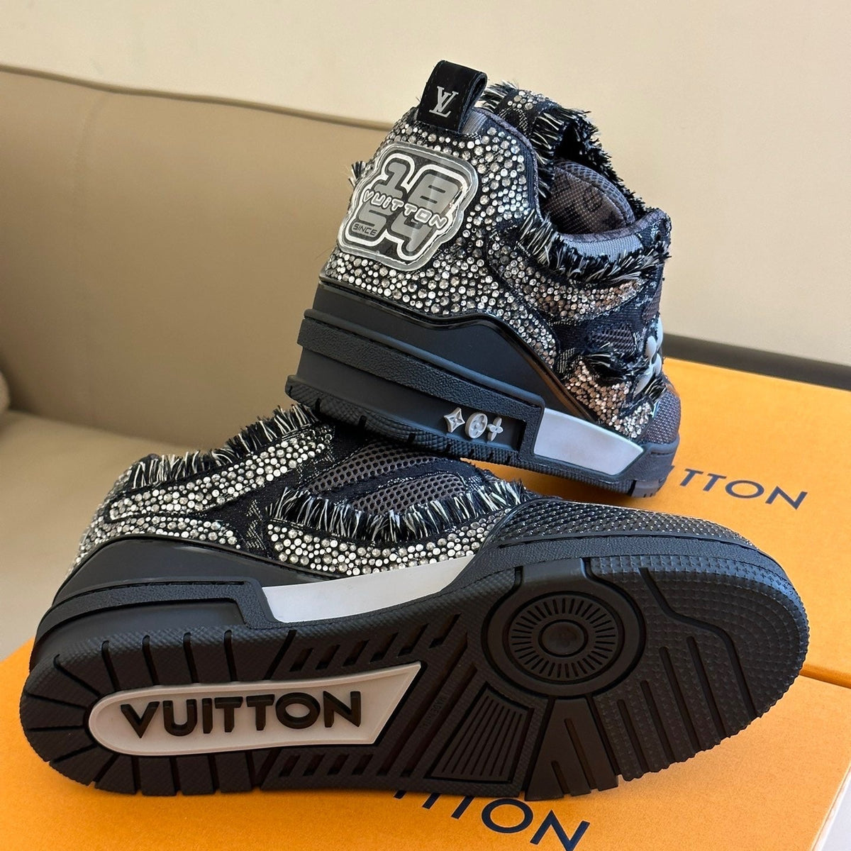 Louis Vuitton Shoes? Louis Vuitton Lou Trainers Comfortable Everyday Designer Shoes