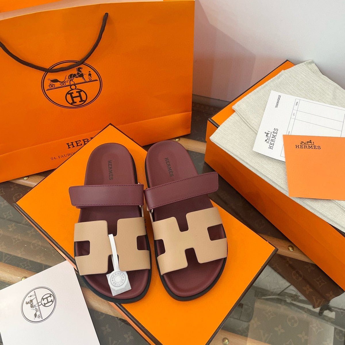 Shoes- Herm Chypre Sandals Luxury Lifestyle Designer Footwear