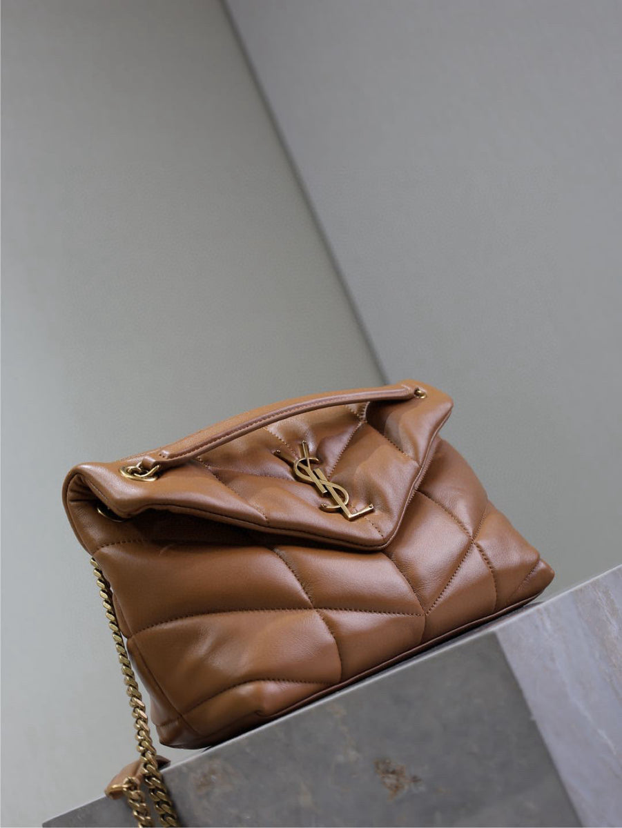 Saint Laurent Bags- Saint Laurent Loulou Puffer Small Bag Luxury Designer Leather Handbag