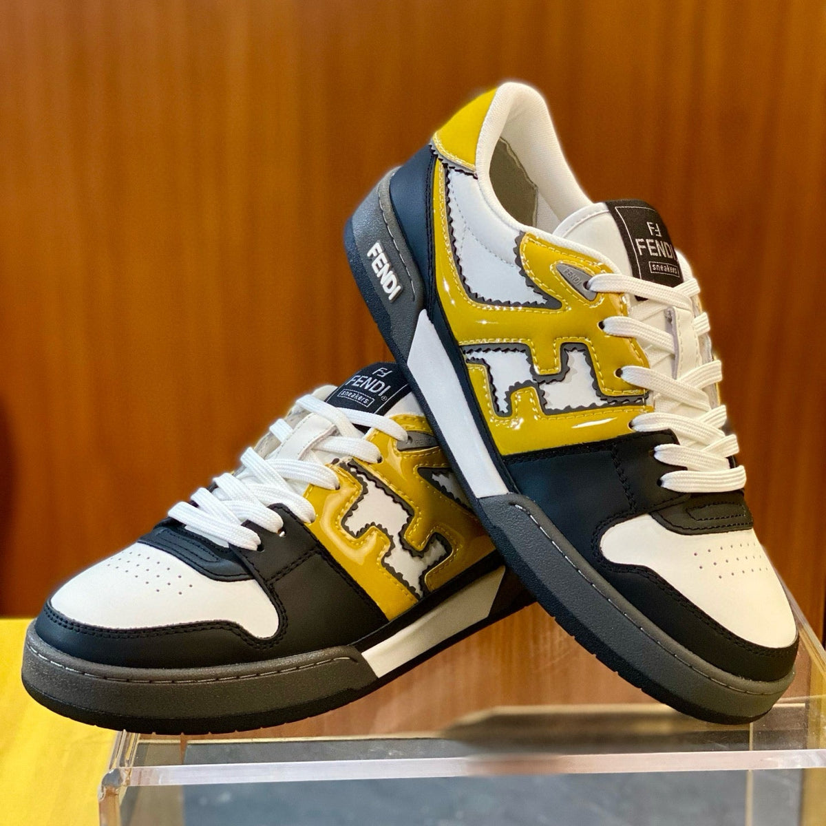 Shoes- Fen Match Sneaker Luxury Lifestyle Designer Footwear