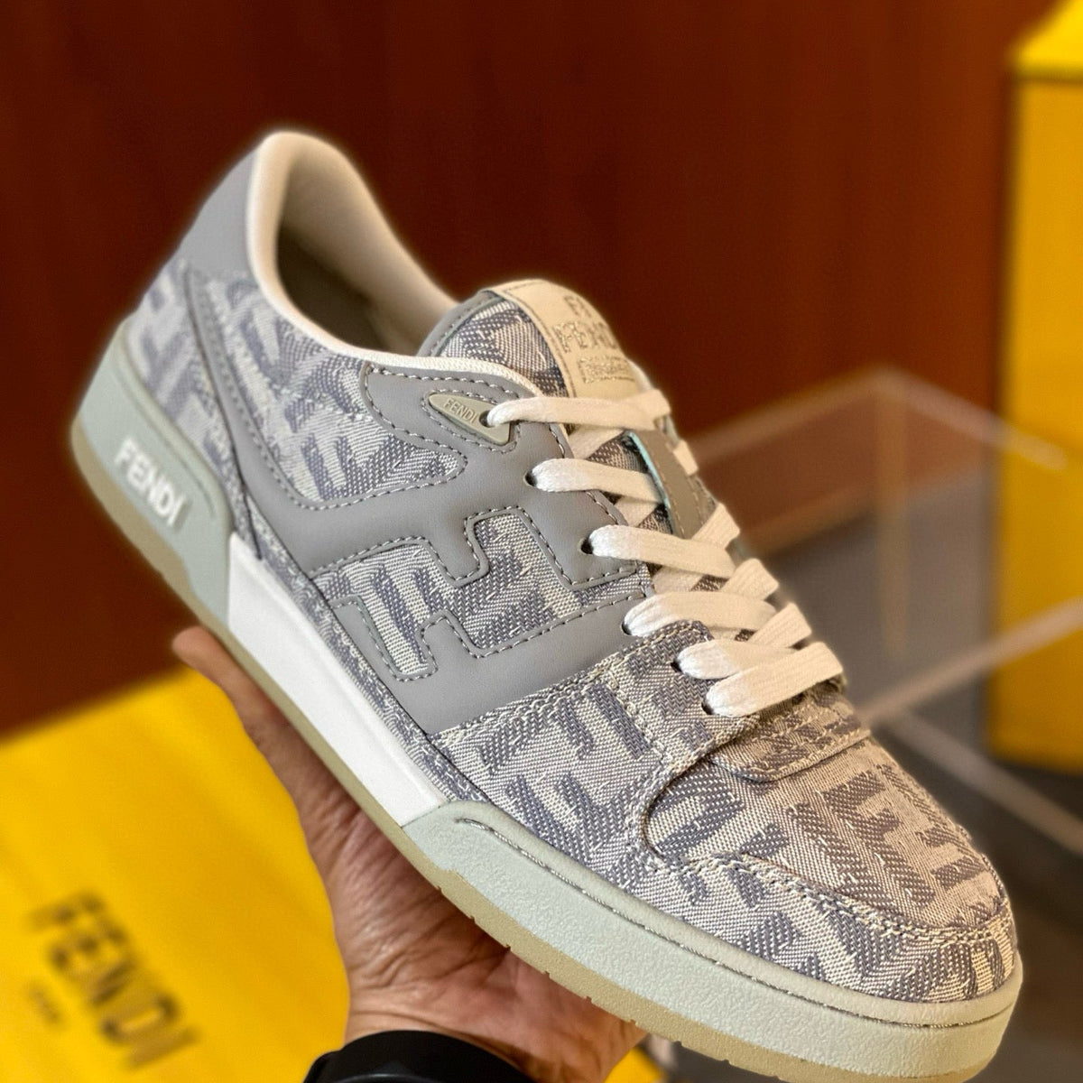 Shoes- Fen Match Sneaker Premium Designer Casual Shoes
