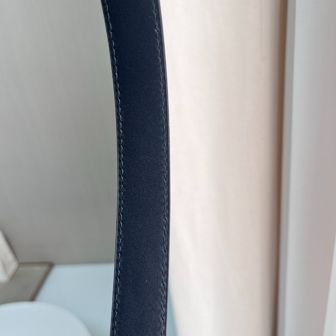 Belts- Pd Belt 2 Cm Classic Everyday Designer Belt