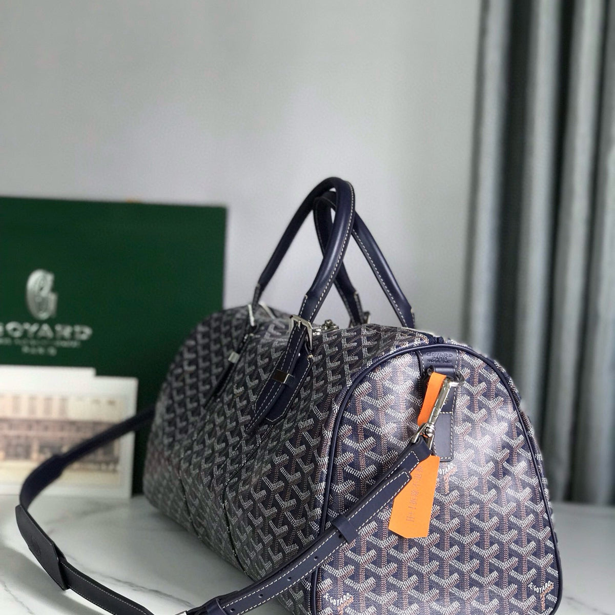 Bags- Goya Boston 45 Bag Luxury Designer Leather Handbag