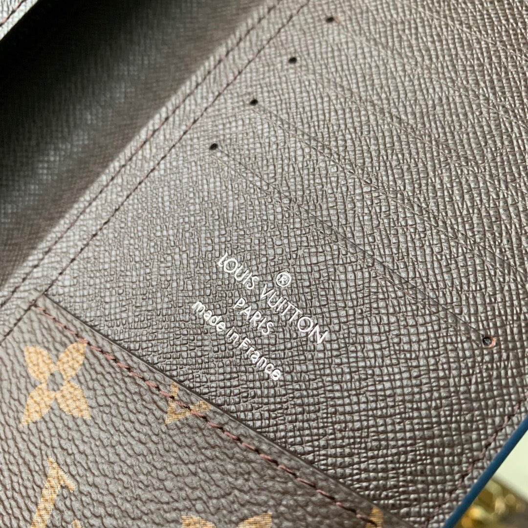 Louis Vuitton Wallets- Louis Vuitton Lou Wallet Compact Luxury Card Wallet