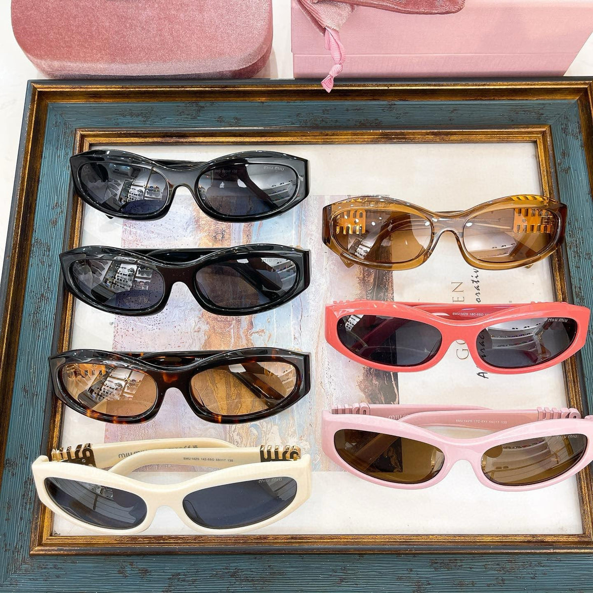 Sunglasses- Miu M Sunglasses Premium Fashion Designer Sunglasses