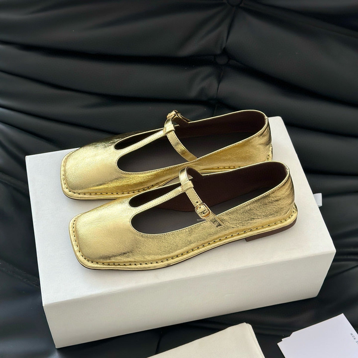 The Row Accessories- The Row T Strap Flats Luxury Designer Fashion Accessory