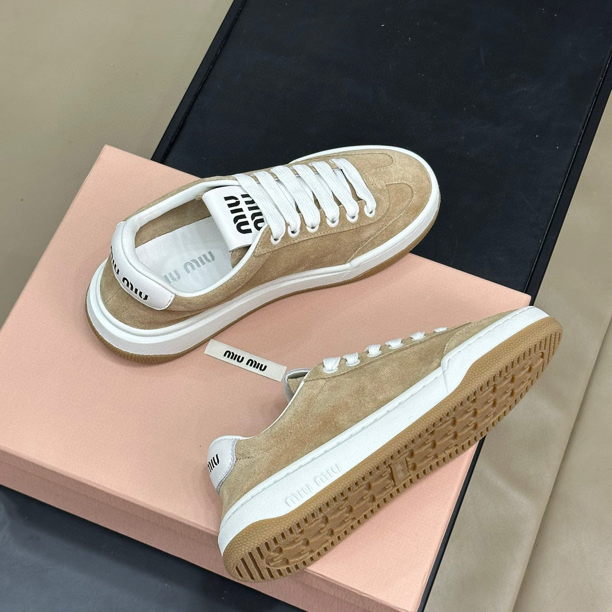 Shoes- Miu M Trainers Premium Designer Casual Shoes