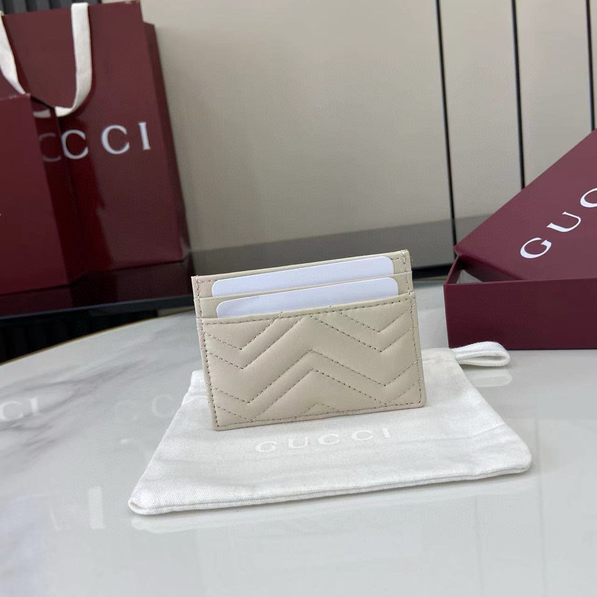 Gucci Wallets- Gucci Card Holder Compact Luxury Card Wallet