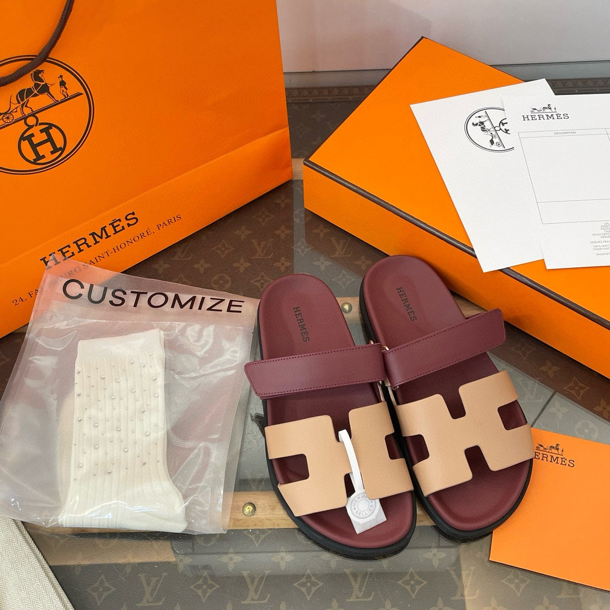 Shoes- Herm Chypre Sandals Luxury Lifestyle Designer Footwear