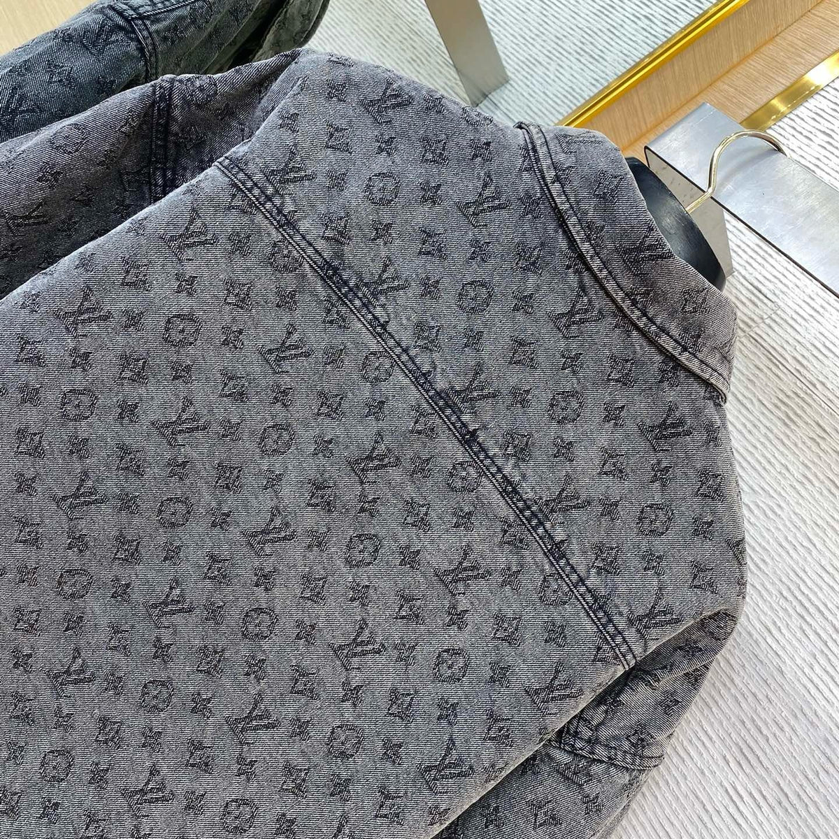 Louis Vuitton Tops- Louis Vuitton Lou Denim Shirt Elegant Everyday Designer Top