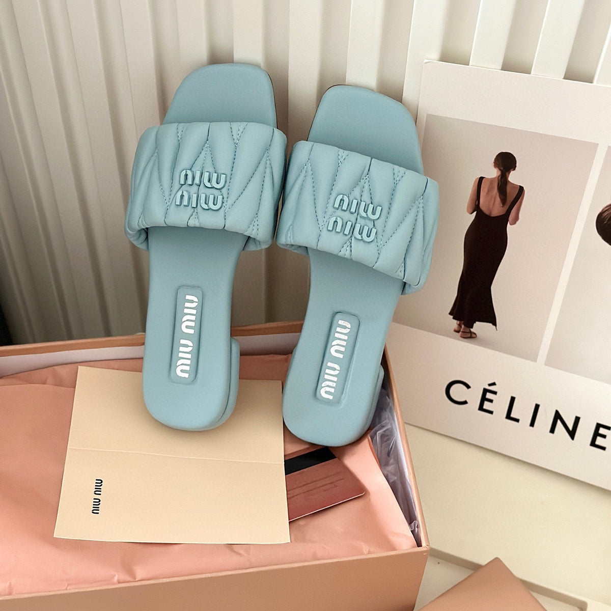 Shoes- Miu M Sandals Comfortable Everyday Designer Shoes