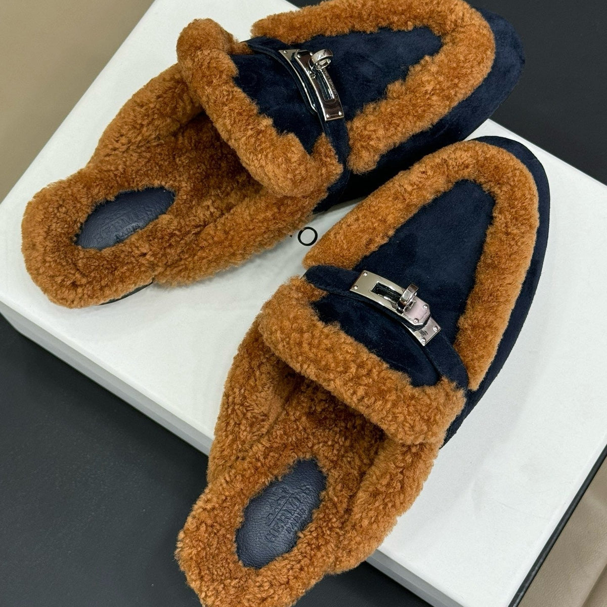 Accessories- Herm Kelly Mules Luxury Designer Fashion Accessory