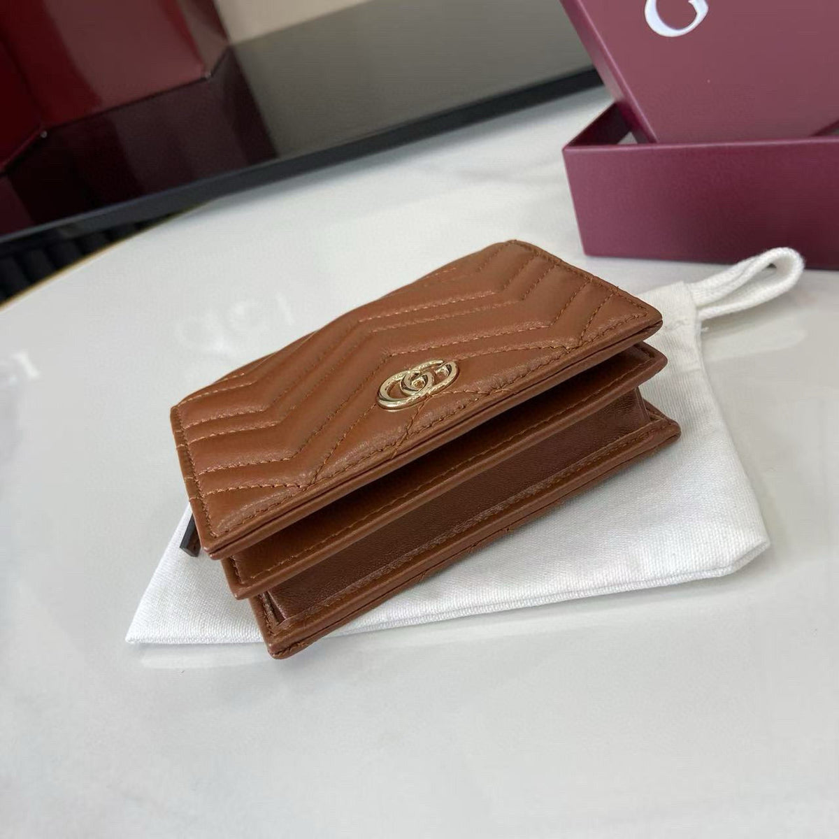 Gucci Wallets- Gucci Marmont Small Wallet Elegant Everyday Leather Wallet