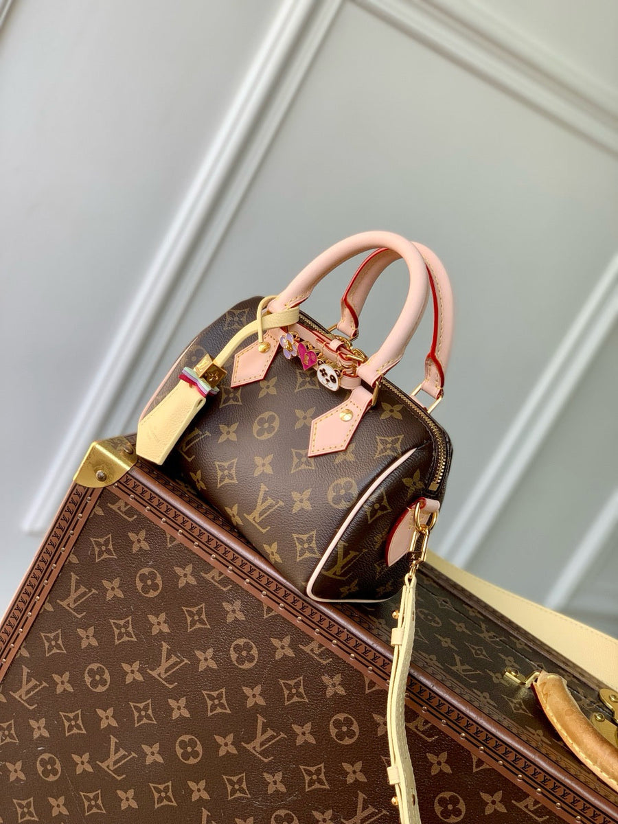 Louis Vuitton Bags- Louis Vuitton Lou Speedy 18 Pop Bag Luxury Designer Leather Handbag