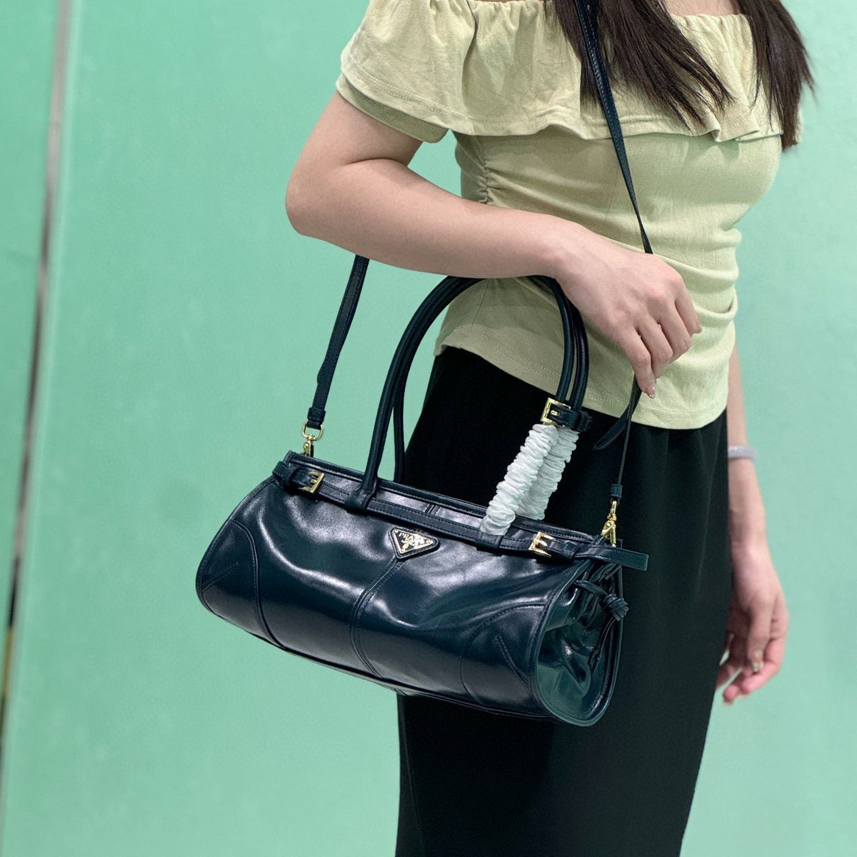 Bags- Pd Medium Leather Handbag Luxury Designer Leather Handbag