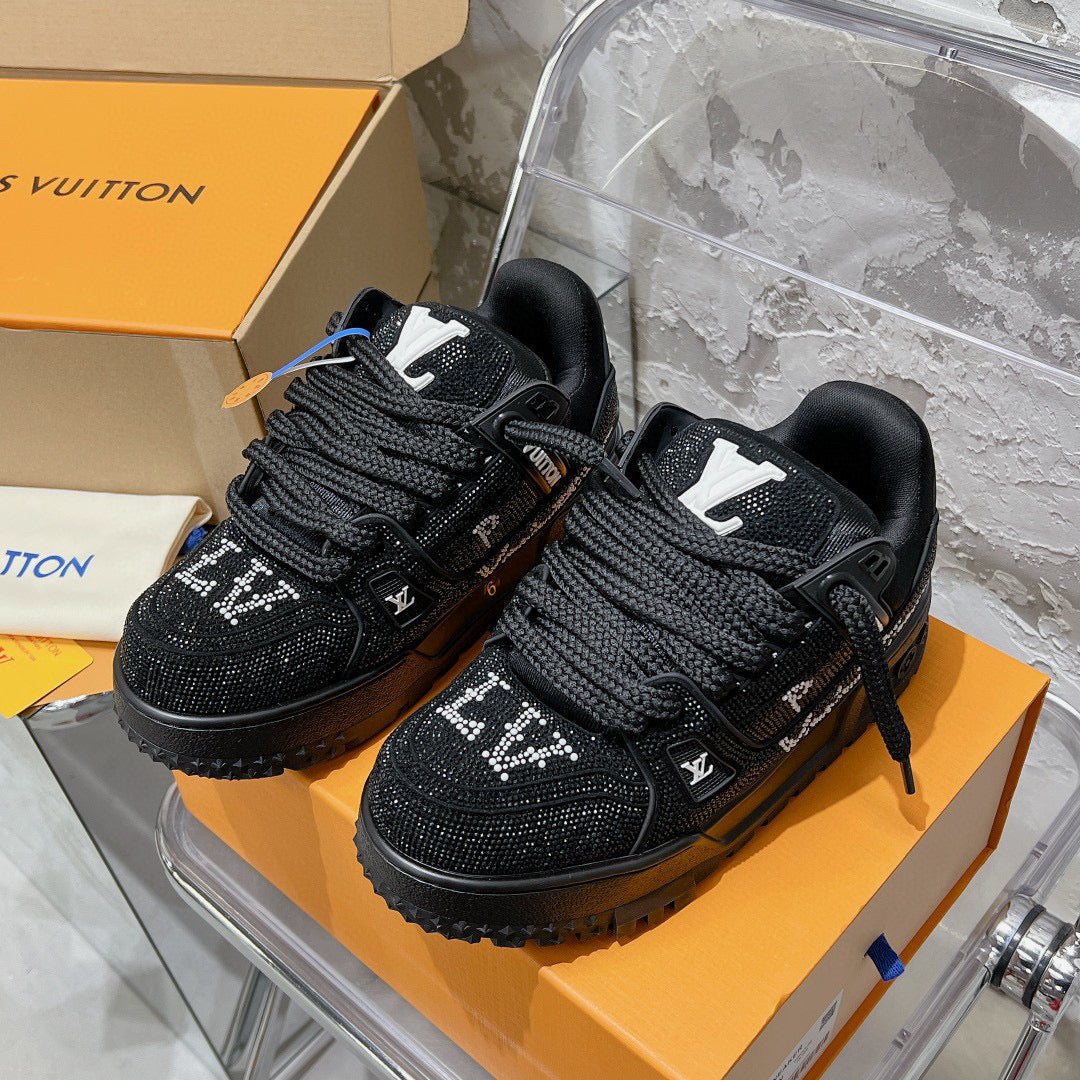 Louis Vuitton Shoes- Louis Vuitton Lou Trainers Luxury Lifestyle Designer Footwear