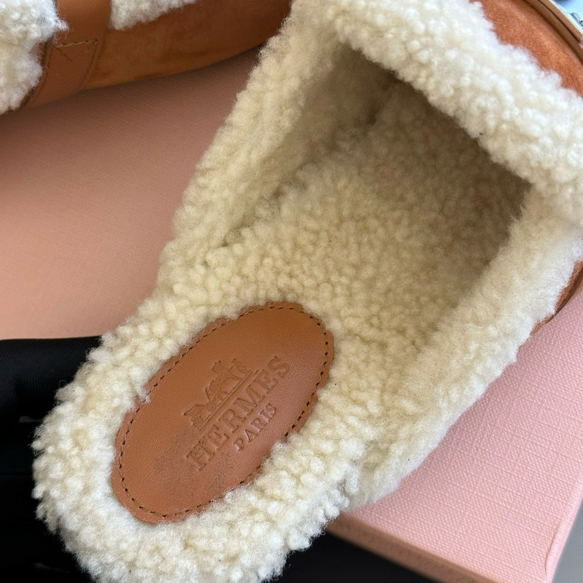 Accessories- Herm Kelly Mules Luxury Designer Fashion Accessory