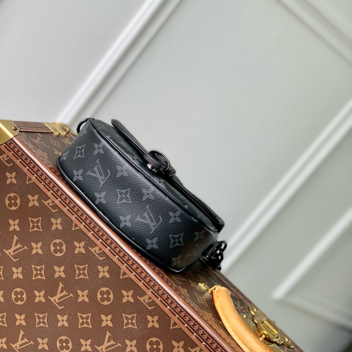 Louis Vuitton Bags- Louis Vuitton Lou Montsouris Messenger Pm Bag Luxury Designer Leather Handbag
