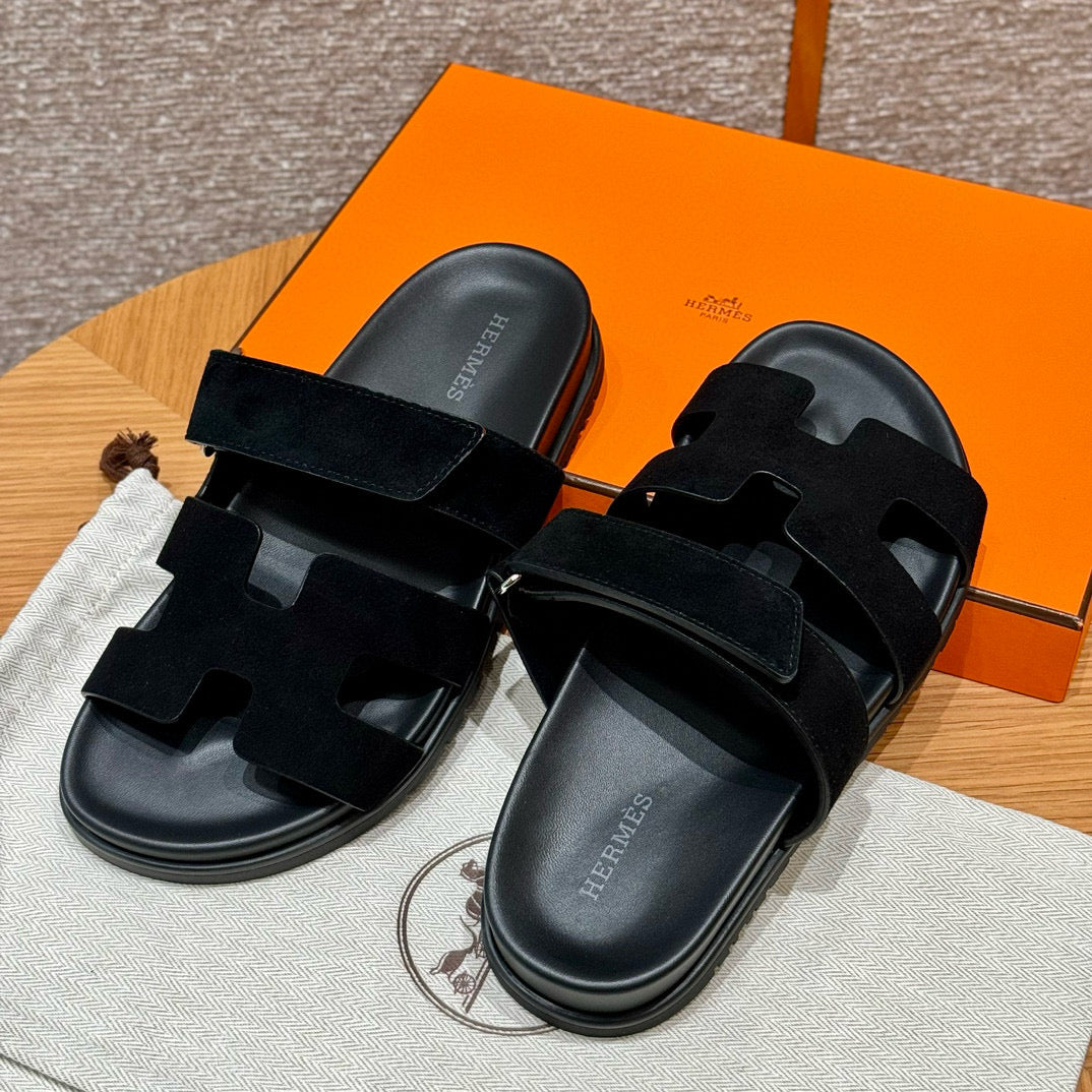 Shoes- Herm Chypre Sandals Premium Designer Casual Shoes