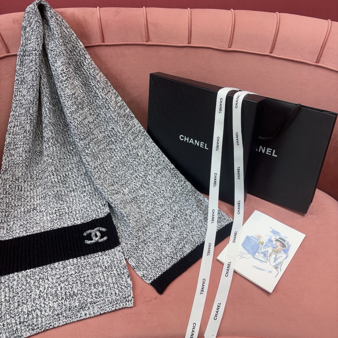 Chanel Scarves- Chanel Scarf Luxury Designer Silk Scarf
