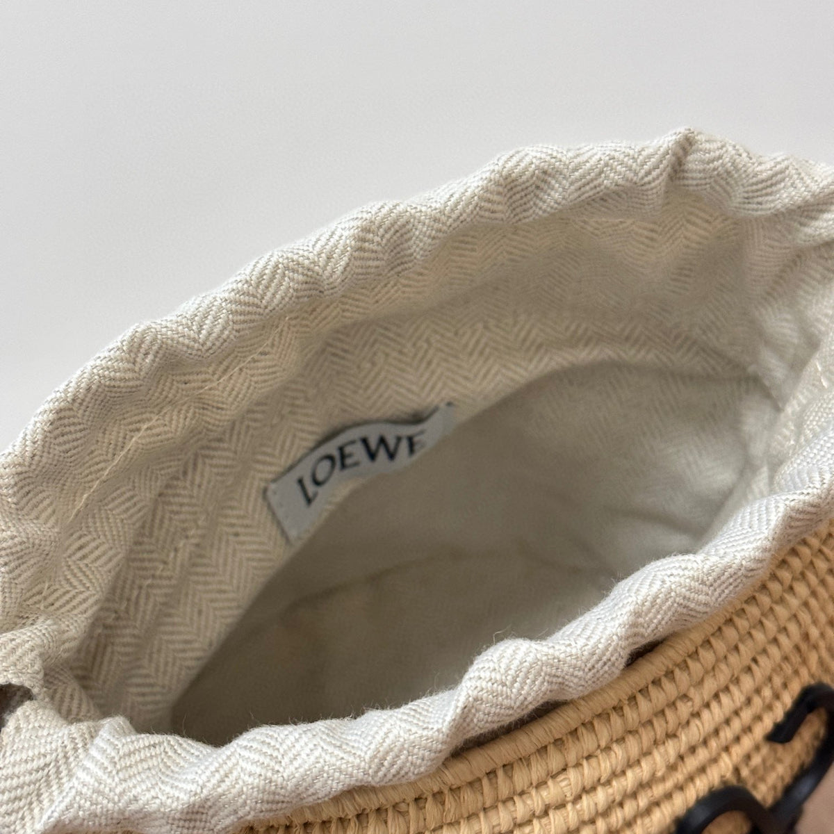 Bags- Loew x Paula’s Ibiza Beehive Basket Bag Luxury Designer Leather Handbag