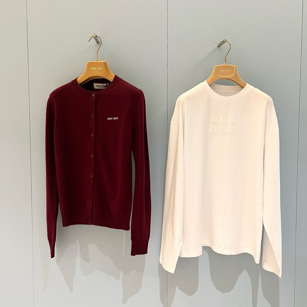 Sweaters- Miu M Cardigan Luxury Designer Knit Sweater