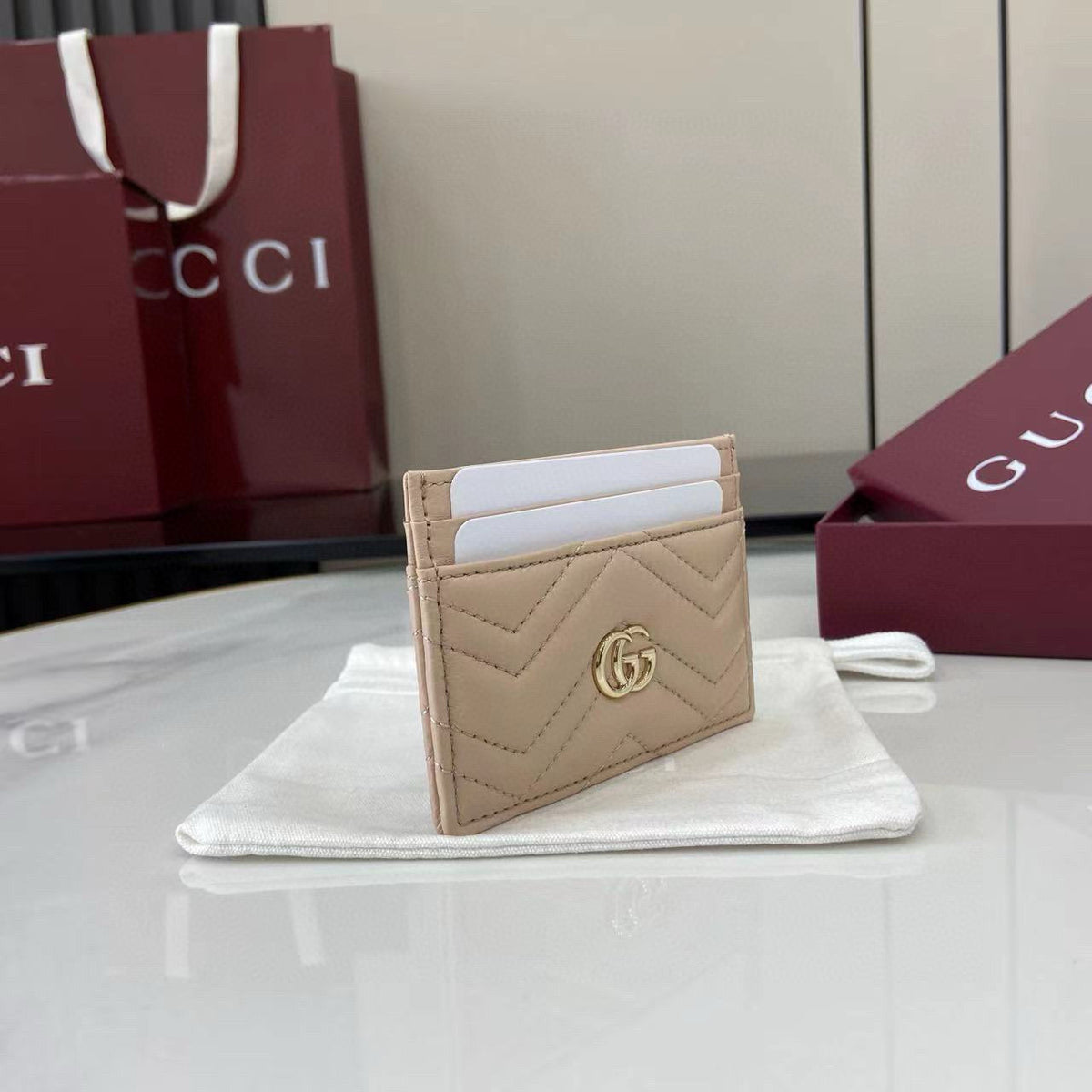 Gucci Wallets- Gucci Card Holder Compact Luxury Card Wallet
