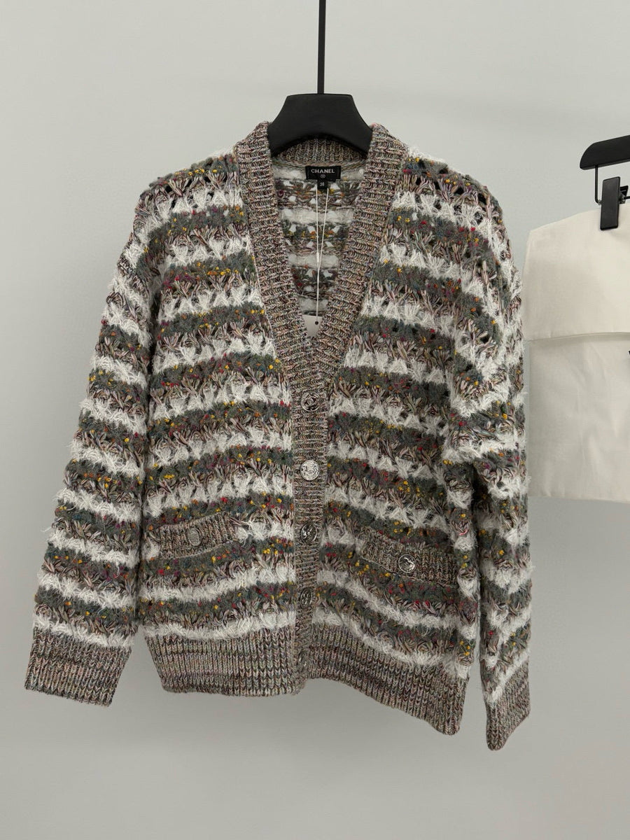 Chanel Sweaters? Chanel Cardigan Luxury Designer Knit Sweater