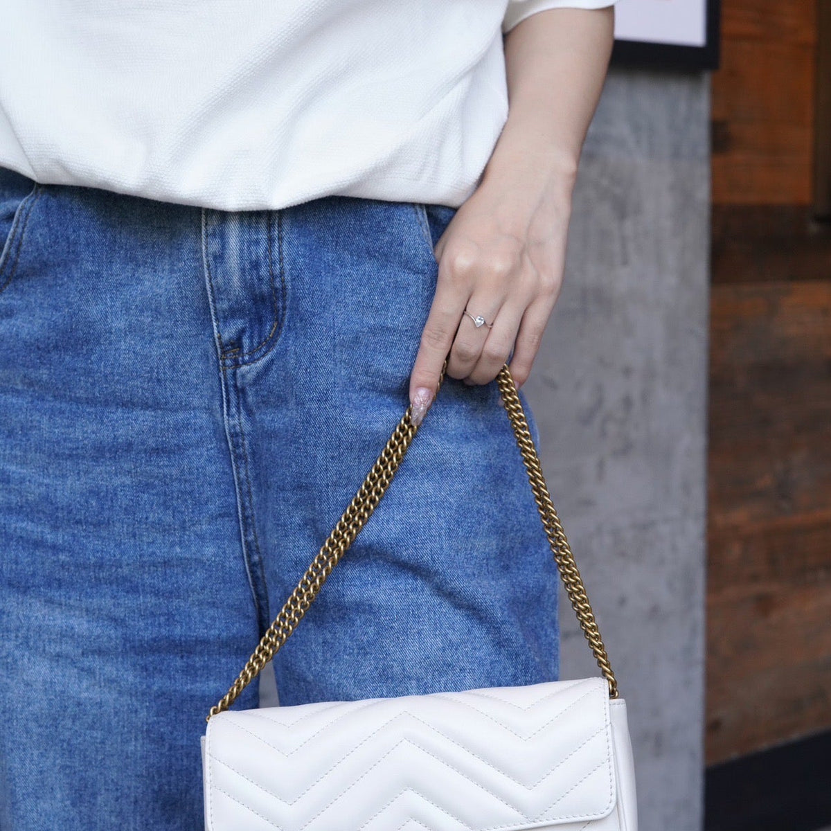 Gucci Bags- Gucci Marmont Mini Bag Luxury Designer Leather Handbag