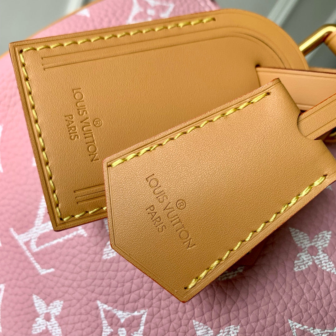 Louis Vuitton Bags- Louis Vuitton Lou Speedy P9 25 Bag Premium Designer Shoulder Bag