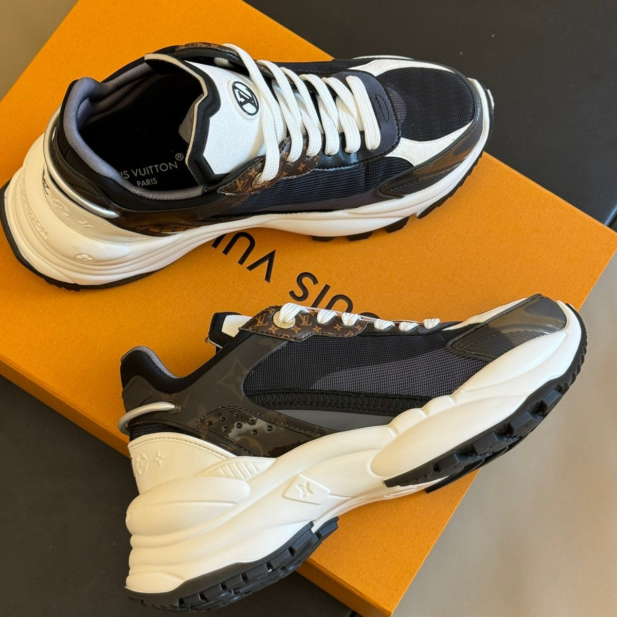 Louis Vuitton Shoes- Louis Vuitton Lou Run 55 Trainers Luxury Lifestyle Designer Footwear