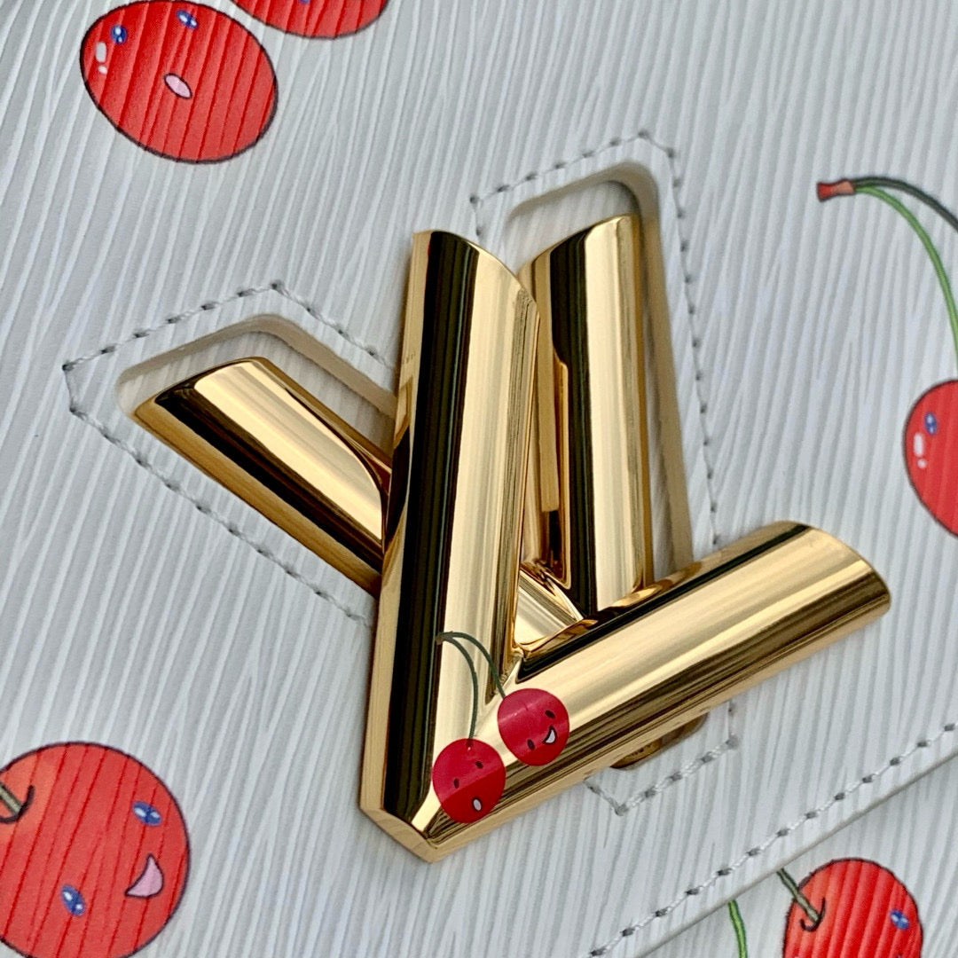 Louis Vuitton Bags- Louis Vuitton Lou x Murakami Twist Pm Bag Elegant Everyday Designer Handbag