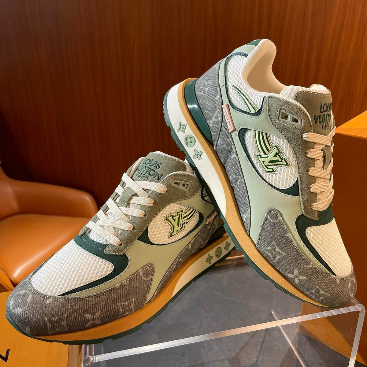 Louis Vuitton Shoes- Louis Vuitton Lou Trainers Comfortable Everyday Designer Shoes