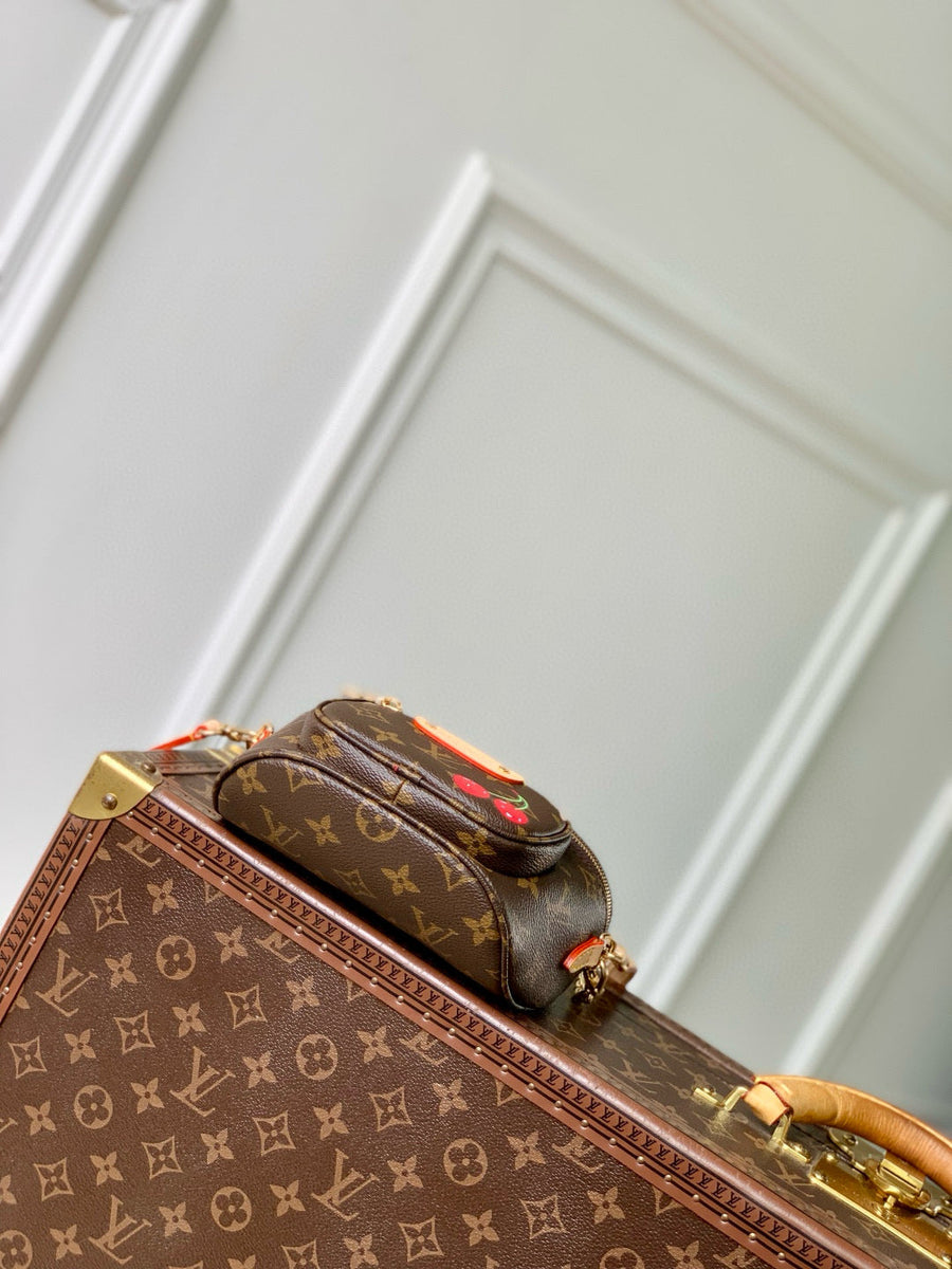 Louis Vuitton Bags- Louis Vuitton Lou x Murakami Mini Bumbag Luxury Designer Leather Handbag