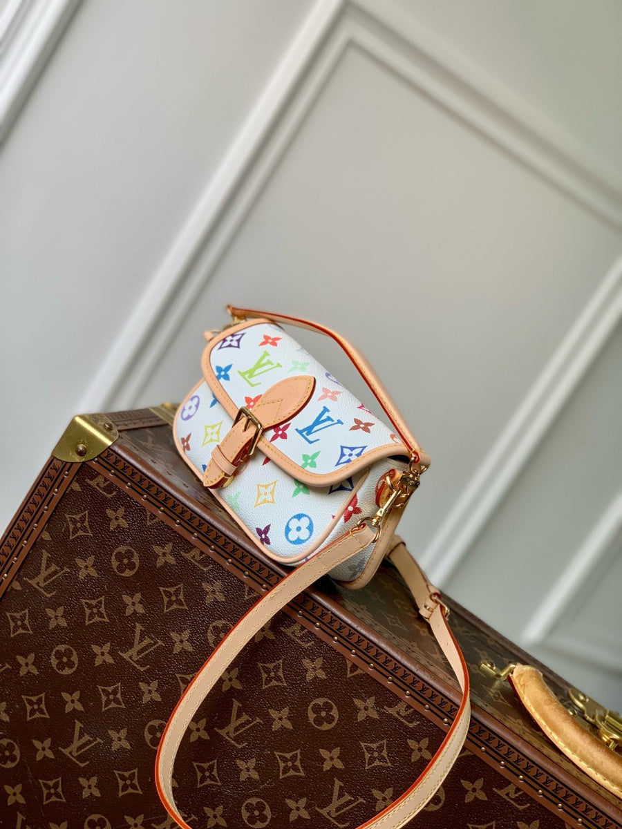 Louis Vuitton Bags- Louis Vuitton Lou x Murakami Nano Diane Bag Luxury Designer Leather Handbag