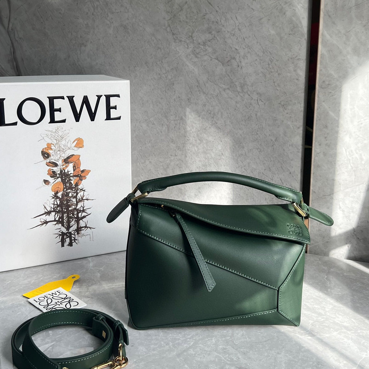 Bags- Loew Small Puzzle Edge Bag Premium Designer Shoulder Bag