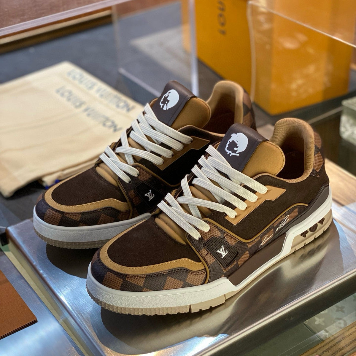 Velouxe Shoes?  Velouxe Lou Trainers Comfortable Everyday Designer Shoes
