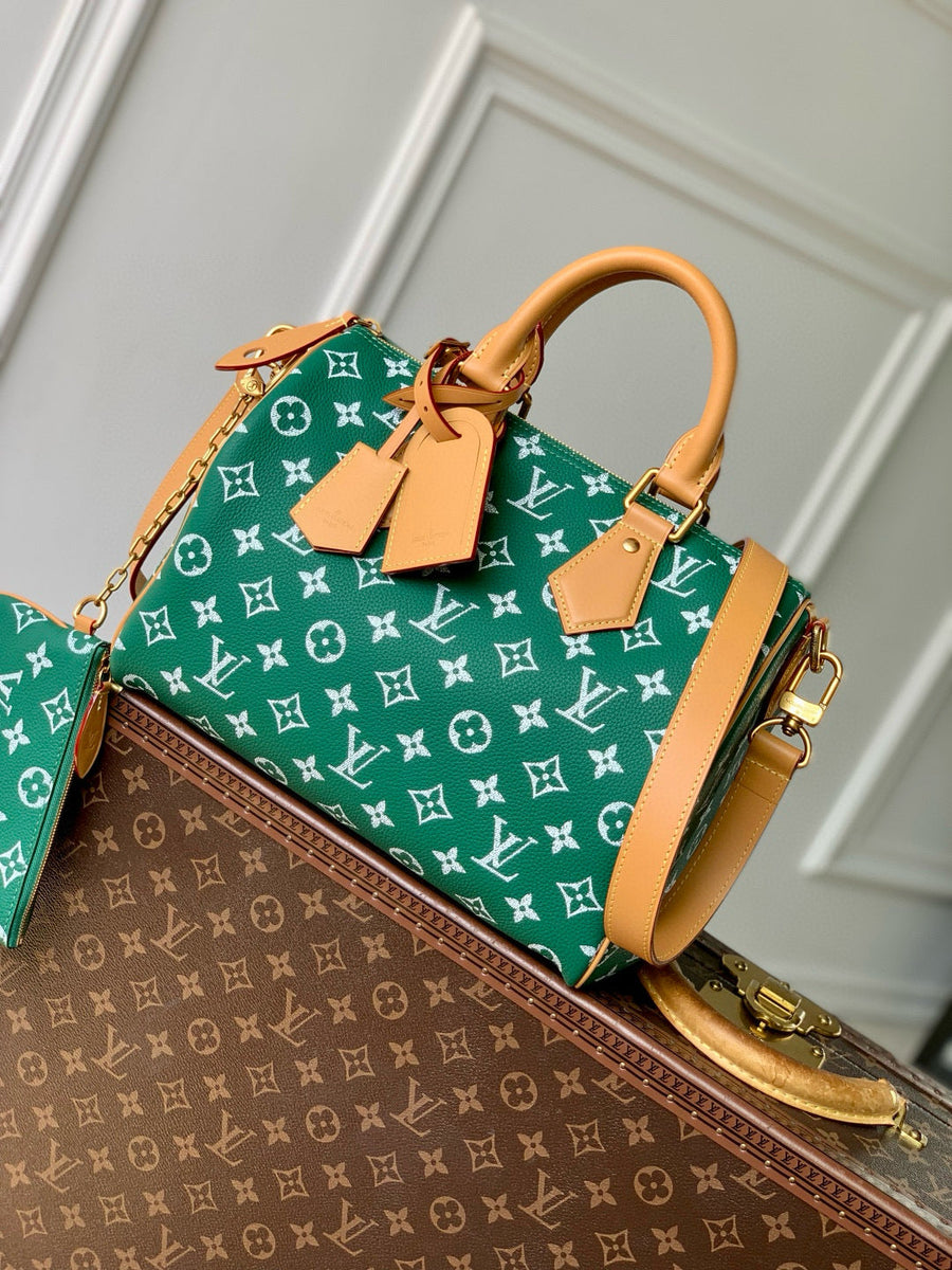 Louis Vuitton Bags- Louis Vuitton Lou Speedy P9 25 Bag Luxury Designer Leather Handbag