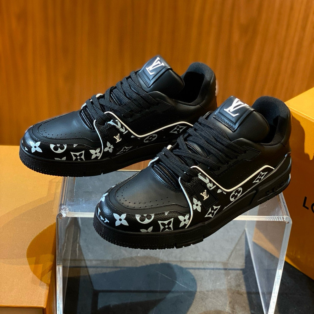 Louis Vuitton Shoes- Louis Vuitton Lou Trainers Comfortable Everyday Designer Shoes