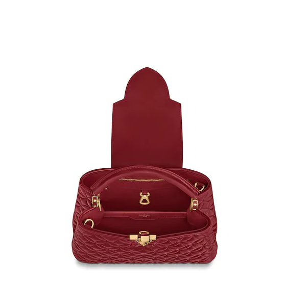 Louis Vuitton Bags? Louis Vuitton Capucines BB Rough Carmin Elegant Everyday Designer Handbag