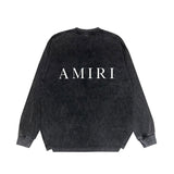 Close-up of Amiri hoodie craftsmanship