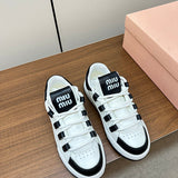 Miu Miu luxury shoes detail shot