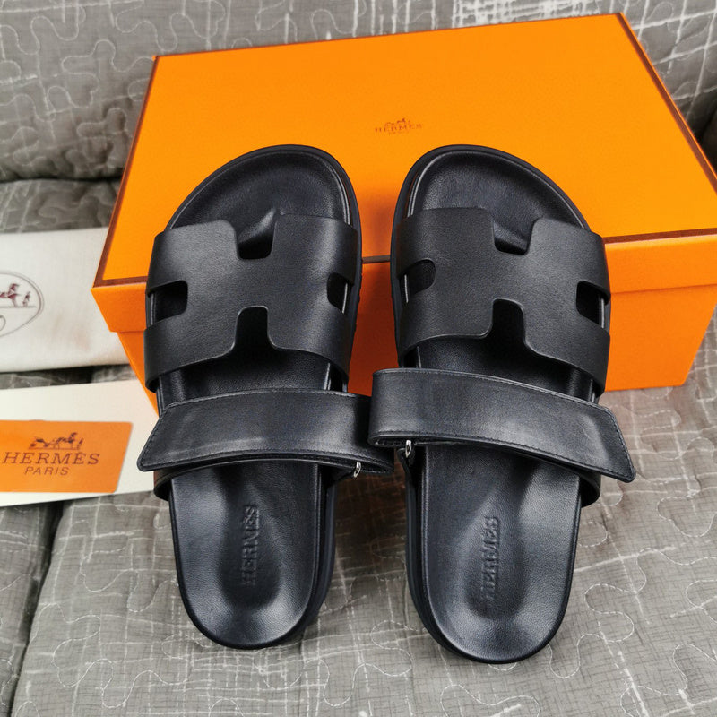 Hermes sandals Style 115 - styled lifestyle view