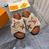 Louis Vuitton Chocolate Brown High-Top Sneakers - Side Profile View