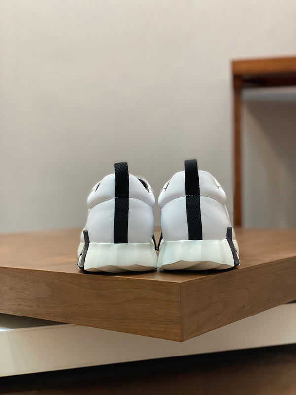 Hermès Black Slide Sandals - Toe Detail View