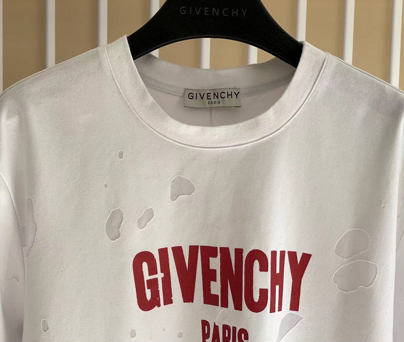 Close-up of Givenchy designer clothing craftsmanship
