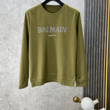 Side profile view of Balmain luxury piece style No.044