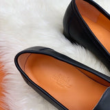 Hermès Tan Pointed-Toe Stiletto Heels - Lifestyle Styling Shot