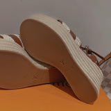 Louis Vuitton shoes Style 356 - top view showing design (alternate angle)